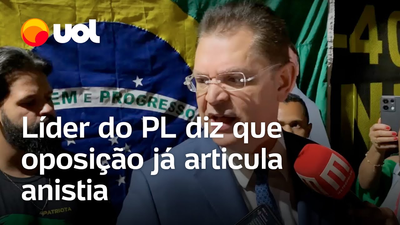 Líder do PL diz fazer ‘trabalho com ministros do STF’ por anistia de condenados