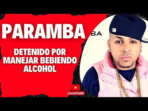 Paramba preso por conducir tomando alcohol