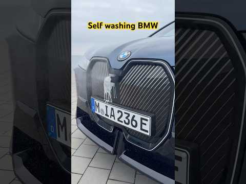 BMW has a self-cleaning camera system