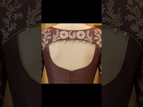 trending🔥🔥 stylish letast back less bluose design#trending #fashion #blouse  design