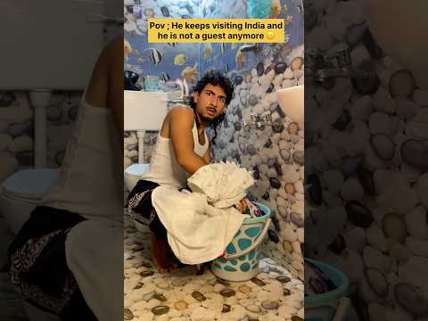 And iam supervising him 😂😂 #thuppalpottaass #sayipintekunju #shorts #relatable #american #viral