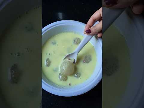 Sabudana Rasmalai - Navratri Special Recipe #shorts