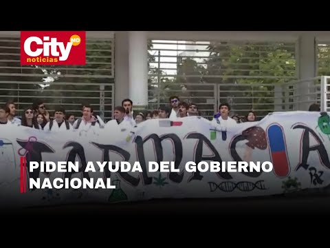 Estudiantes de la U. Nacional protestan por problemas de infraestructura | CityTv