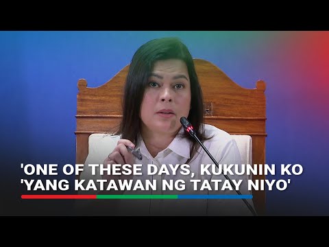 Sara once warned Imee: 'Huhukayin ko 'yang tatay ninyo, itatapon ko siya sa West Philippine Sea'