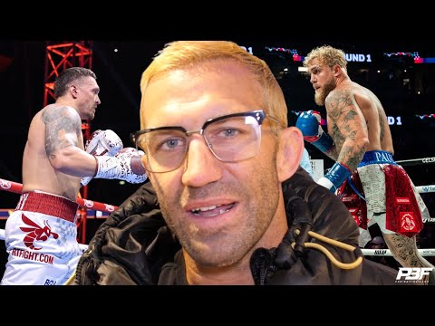 “GO FIGHT USYK” – LUKE ROCKHOLD DOESN’T HOLD BACK AT JAKE PAUL VS ANTHONY JOSHUA, DARREN TILL