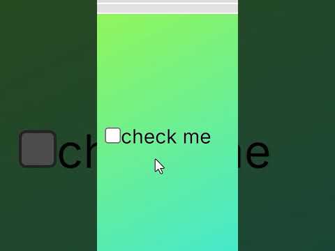 Fix Check Box Alignment In CSS.   #coding #css #nodejs #html