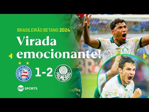 VEIGA MARCA GOLAÇO DE FALTA, VERDÃO VIRA NO FINAL E SEGUE VIVO PELA TAÇA! BAHIA 1X2 PALMEIRAS