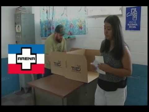 Acta del escrutinio final de las elecciones presidenciales en El Salvador