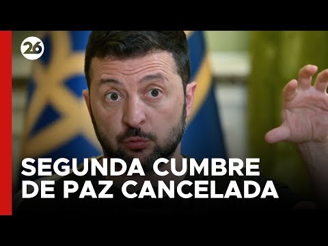 Ucrania cancela la segunda cumbre de paz prevista para noviembre