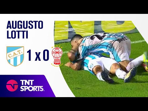 Augusto Lotti (1-0) Atlético Tucumán vs Huracán | Zona B - F 3 - Copa LFP 2021