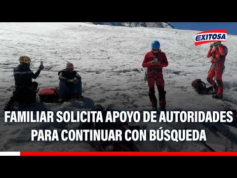 🔴🔵 Familiar solicita apoyo de autoridades y la FAP para continuar con búsqueda