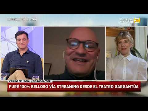Pure 100% Belloso: Carlos Belloso, nos invita a su próximo show live streaming en Hoy Nos Toca