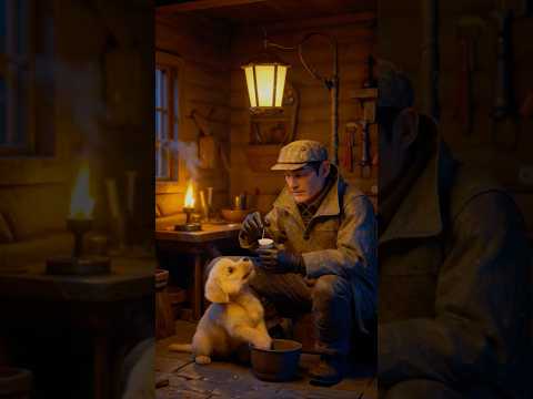 The Poor Puppy and the kind Man