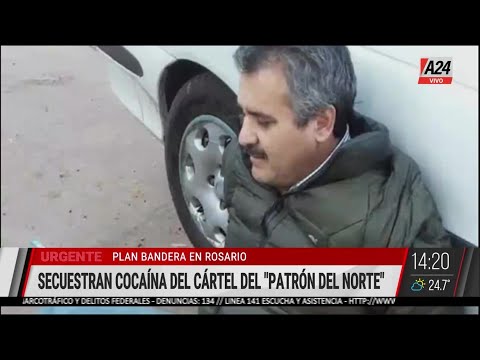 Plan Bandera en Rosario: secuestraron cocaína del cártel del Patrón del norte