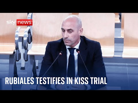 Rubiales gives evidence in sexual assault trial