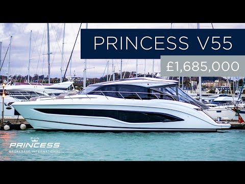 Princess V55 Yacht Tour | 2022 Model | "Maverick" | 55 Foot V-Class
Yacht For Sale in the UK