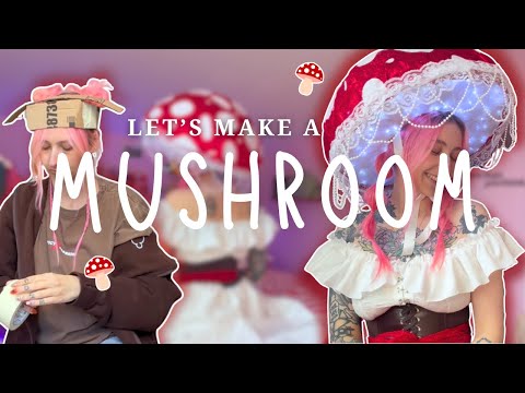 I MADE A MUSHROOM HAT!