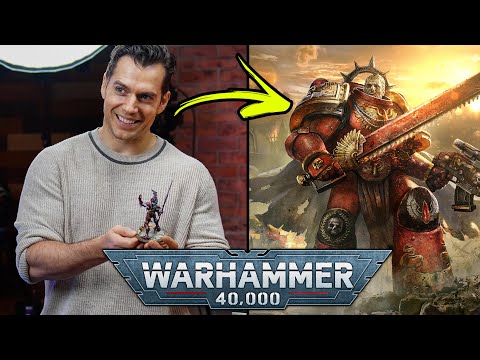Who will Henry Cavill PLAY in Warhammer 40,000?