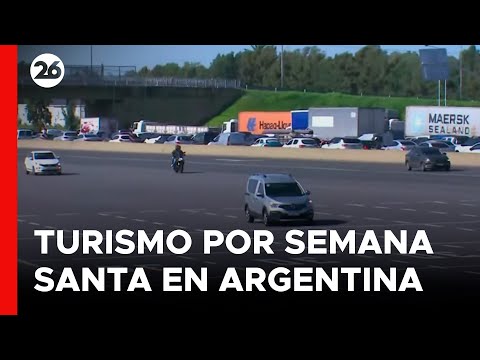 ARGENTINA - EN VIVO | Éxodo turístico por el fin de semana XXL: las autopistas están saturadas
