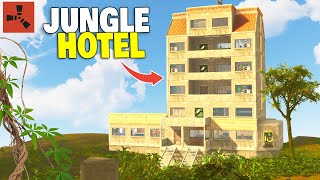 YouTube thumbnail for JordanRants's video titled 'I Lived Inside an Exclusive Jungle Hotel for a Week in Rust'