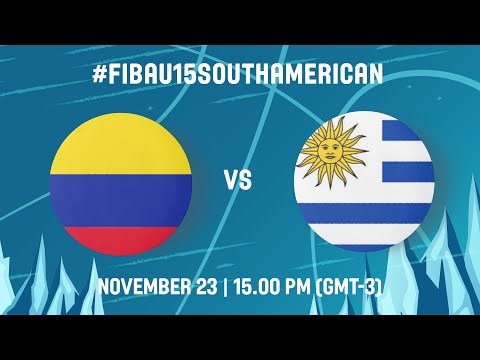 LIVE - Colombia v Uruguay | FIBA South American U15 Women's Championship 2022