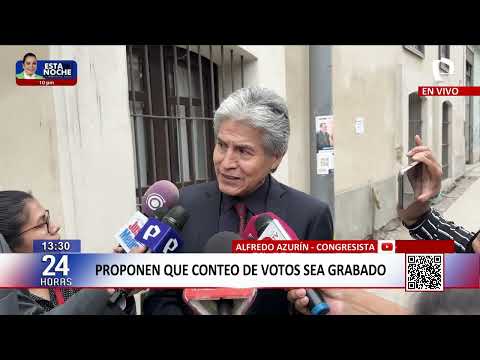 ONPE: personeros podrán grabar conteo de votos, pero no podrán hacer transmisiones en vivo