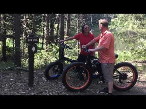 Ecotric bikes in rural America