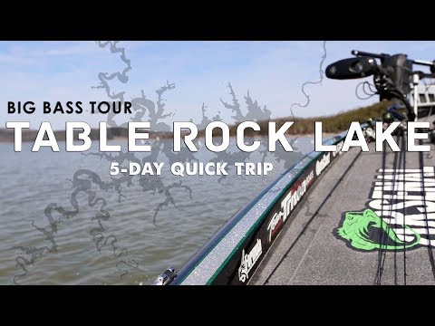 arsenal fishing  big bass tour table rock lake 2018