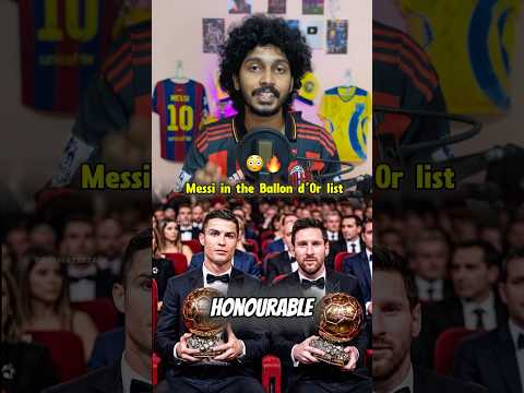 Honourable 🫡🔥 Messi in the Ballon d’Or <strong>list</strong> 🐐🏆🇦🇷 #messi #ballondor #football