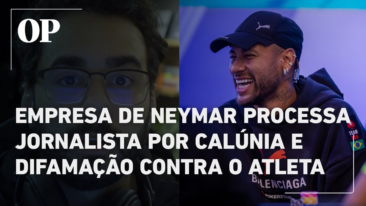 Empresa de Neymar processa jornalista que disse que atleta está viciado em whisky com energético