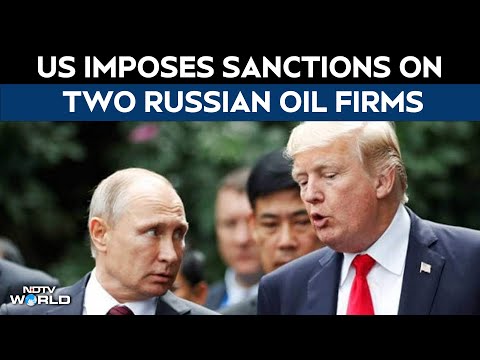 Trump Sanctions Russia's 2 Largest Oil Firms | Trump Is Disappointed | Ukraine War WATCH LIVE