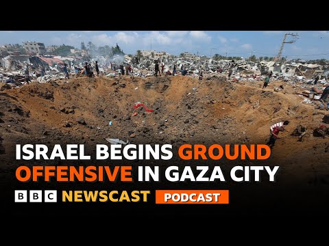 Where will Gaza City residents go after Israel's offensive begins? | BBC Newscast