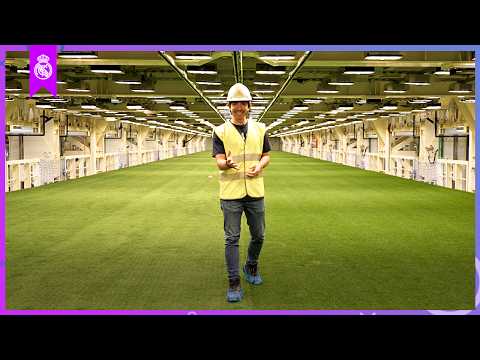 THIS is how the BERNABÉU PITCH is preserved | Real Madrid