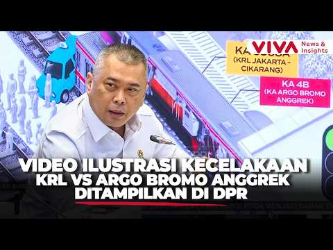 FULL Menhub Bongkar Kronologi Tabrakan Maut KRL Vs Argo Bromo Anggrek di Bekasi
