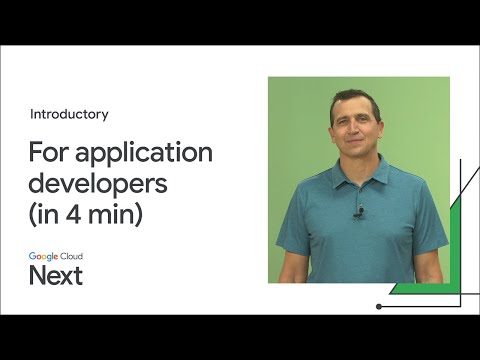 What's next for application developers (in 4 min)