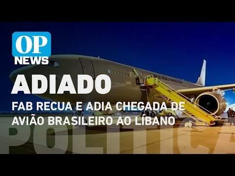 FAB recua e adia chegada de avião brasileiro ao Líbano | O POVO NEWS