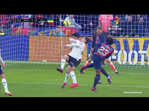 La Liga: Barcelona 1-0 Valencia | Raphina (16'), Match Highlights