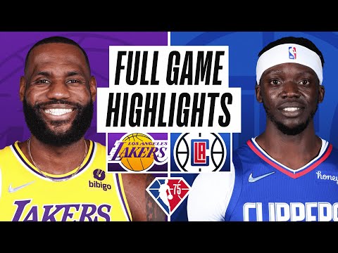 LAKERS at CLIPPERS | FULL GAME HIGHLIGHTS | March 3, 2022 video clip