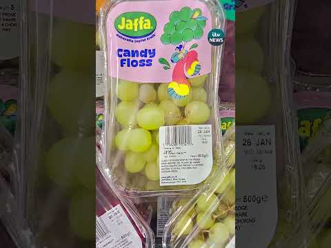 Supermarket trials selling grapes with flavour and texture labels | ITV News