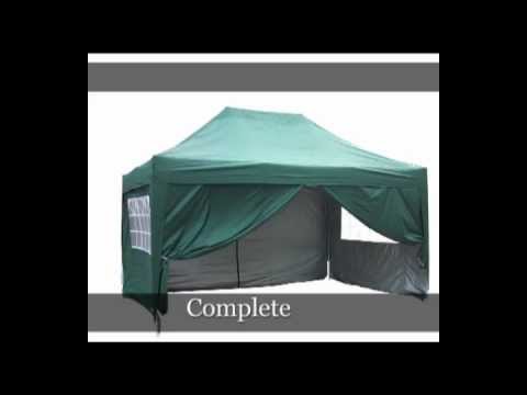 How To Erect A Quictent Pop Up Gazebo - YouTube