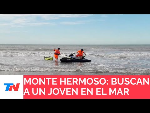 MONTE HERMOSO I Buscan a un joven de 21 años que desapareció tras meterse al mar