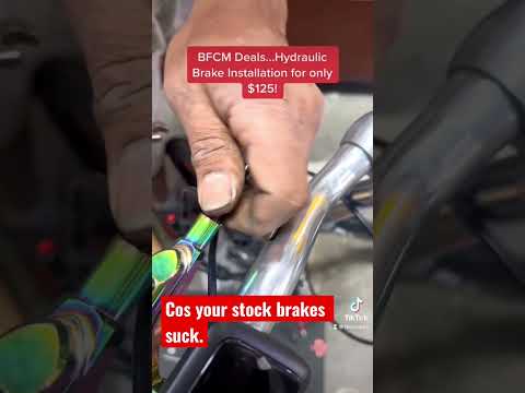 Cos your stock brakes suck, we are offering this moneypit deal.