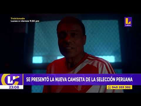 Selección peruana presentó su nueva camiseta de cara a las Eliminatorias