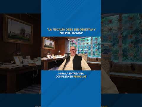 PPK: "La fiscalía debe ser objetiva y no politizada"