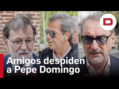 Familiares y amigos acuden a despedirse de Pepe Domingo Castaño