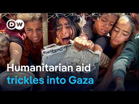 Aid groups: Ready to send in supplies whenever Israel gives its green light | DW News