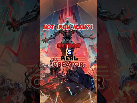 Ultron’s TRUE Creator… Not Iron Man!”. #UltronRevealed