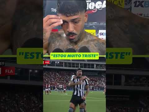 BARBOZA LAMENTA ELIMINAÇÃO DO BOTAFOGO PARA O FLAMENGO NO CARIOCA | #shorts | ge.globo