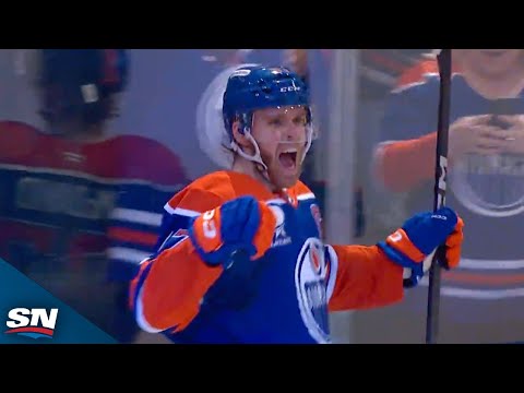 Oilers McDavid Comes Up Big In The Clutch To Tie It Late vs. Bruins