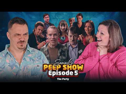 Mark's Last Party Before the Baby Arrives! 🤣 Americans React to Peep Show S6E5